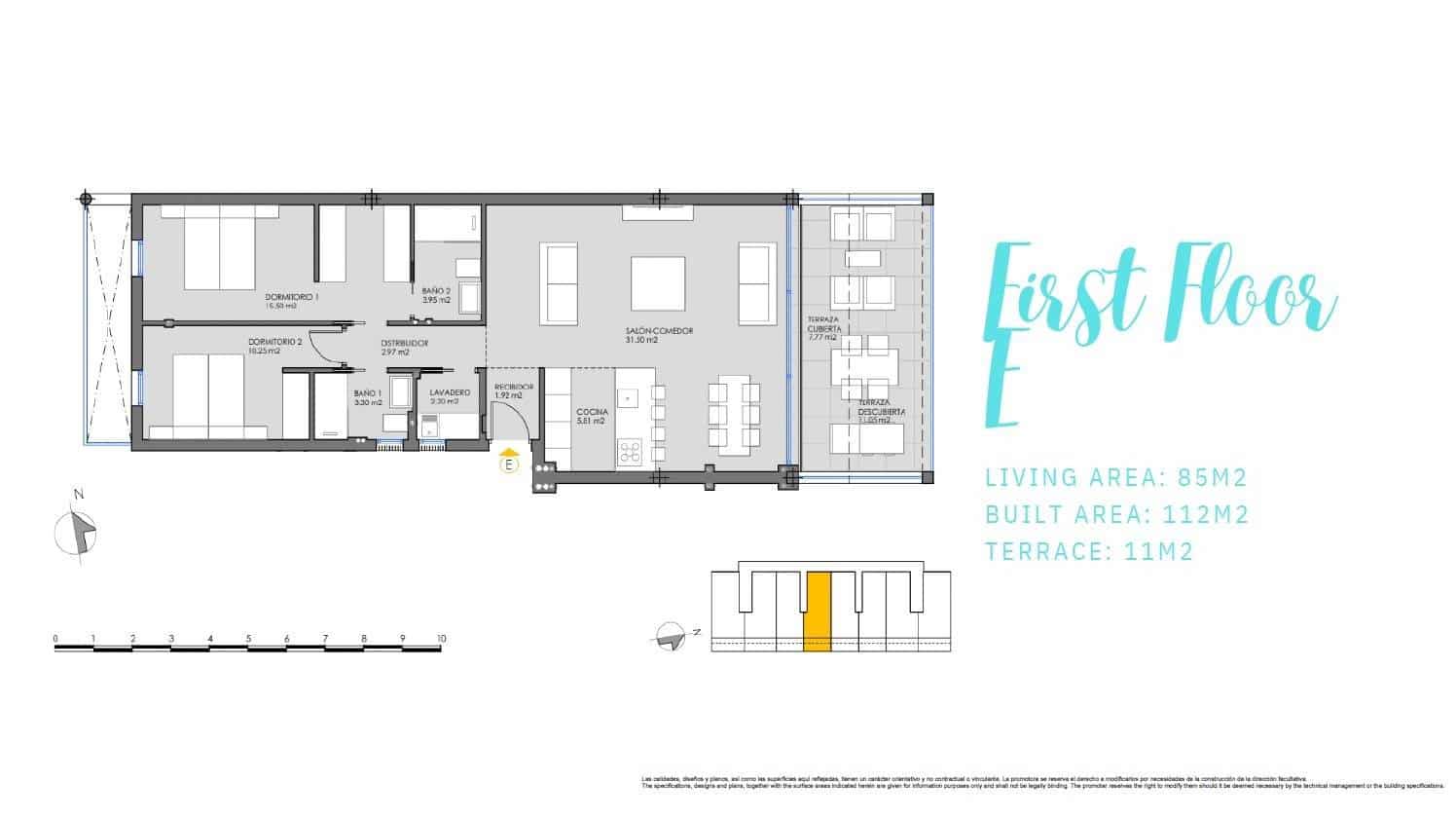 2 quarto Apartamento para venda em Mar de Cristal com piscina - 325 000 € (Ref: 8842008)