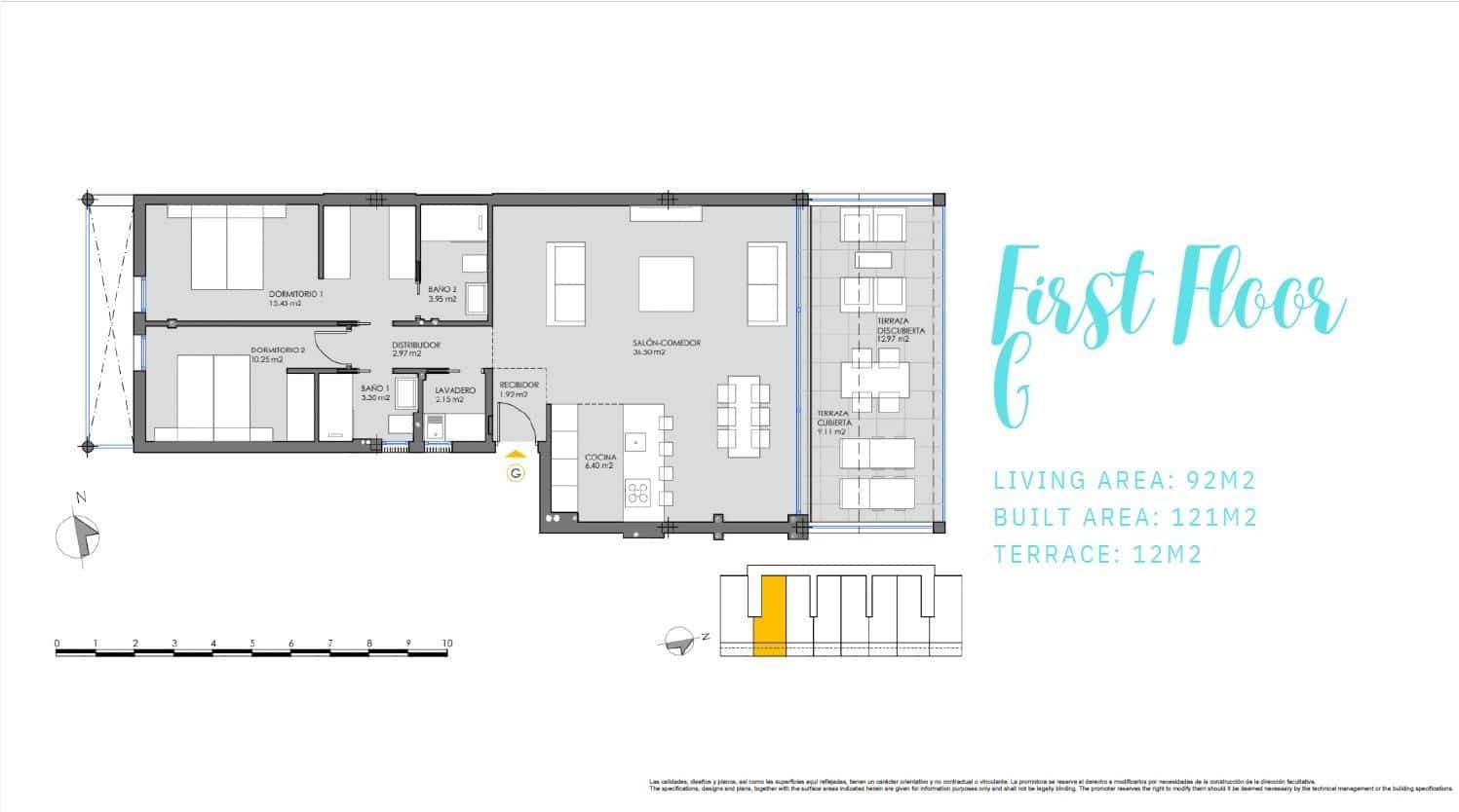 2 quarto Apartamento para venda em Mar de Cristal com piscina - 325 000 € (Ref: 8842008)