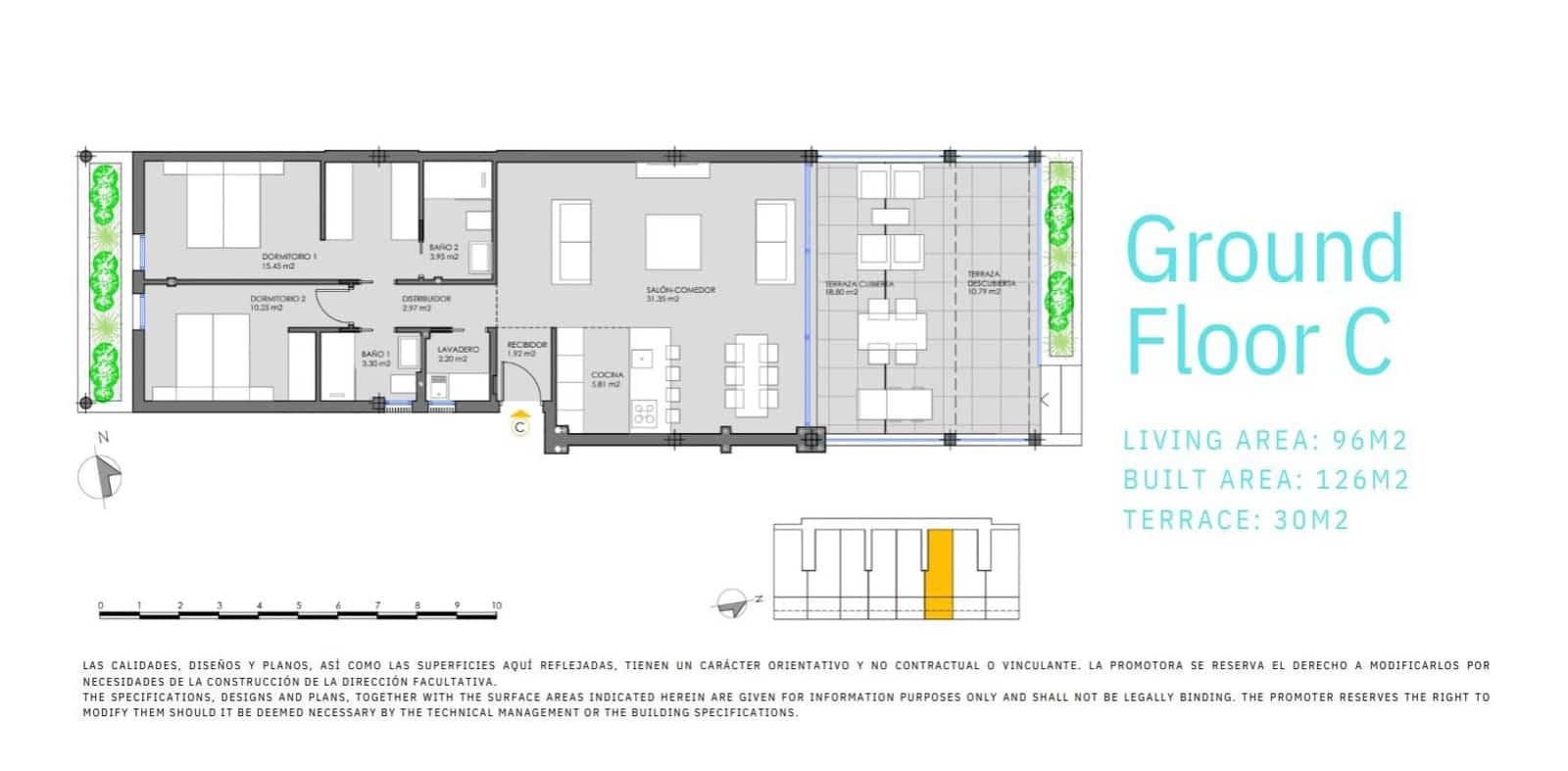 2 quarto Apartamento para venda em Mar de Cristal com piscina - 325 000 € (Ref: 8842008)