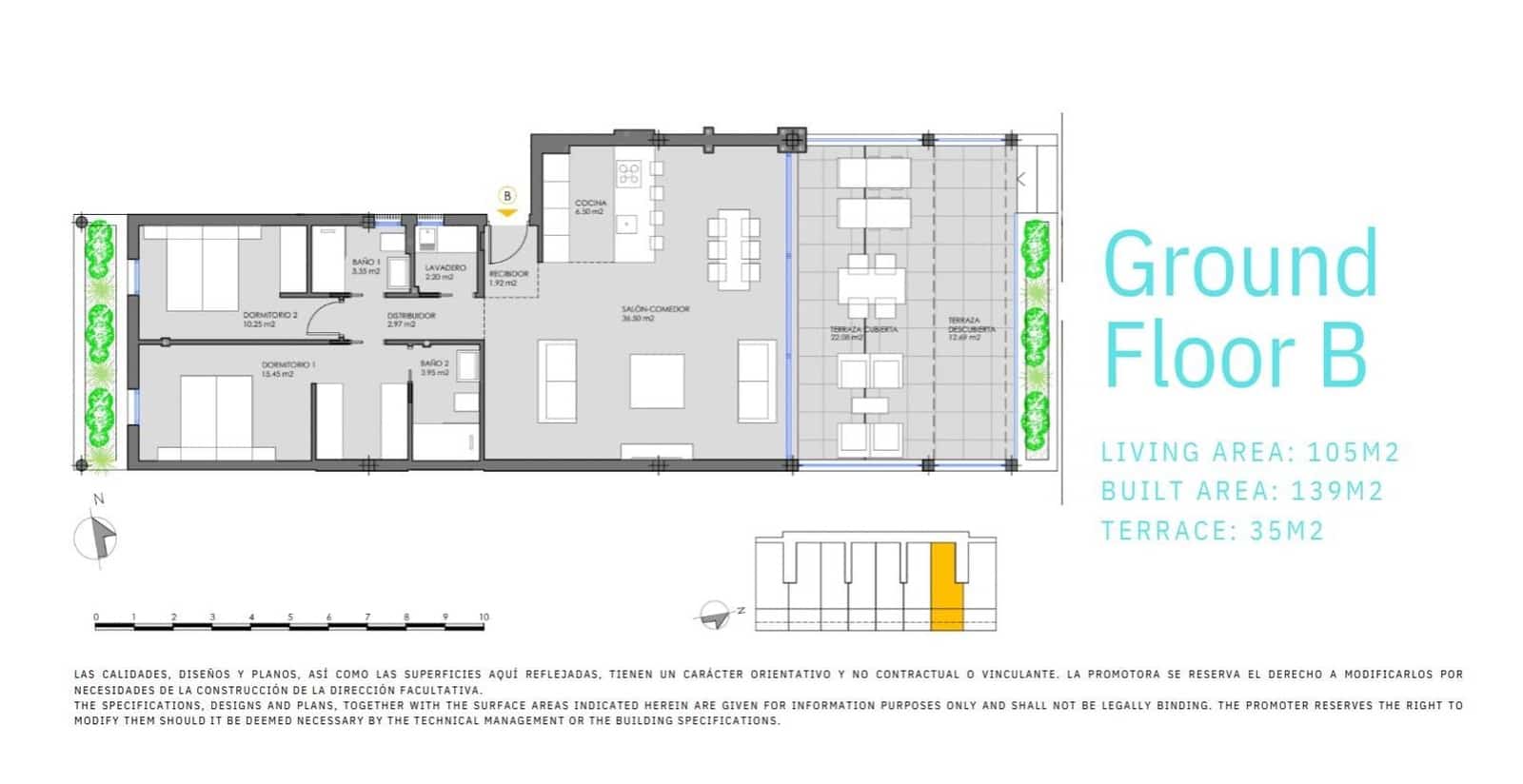 2 quarto Apartamento para venda em Mar de Cristal com piscina - 325 000 € (Ref: 8842008)