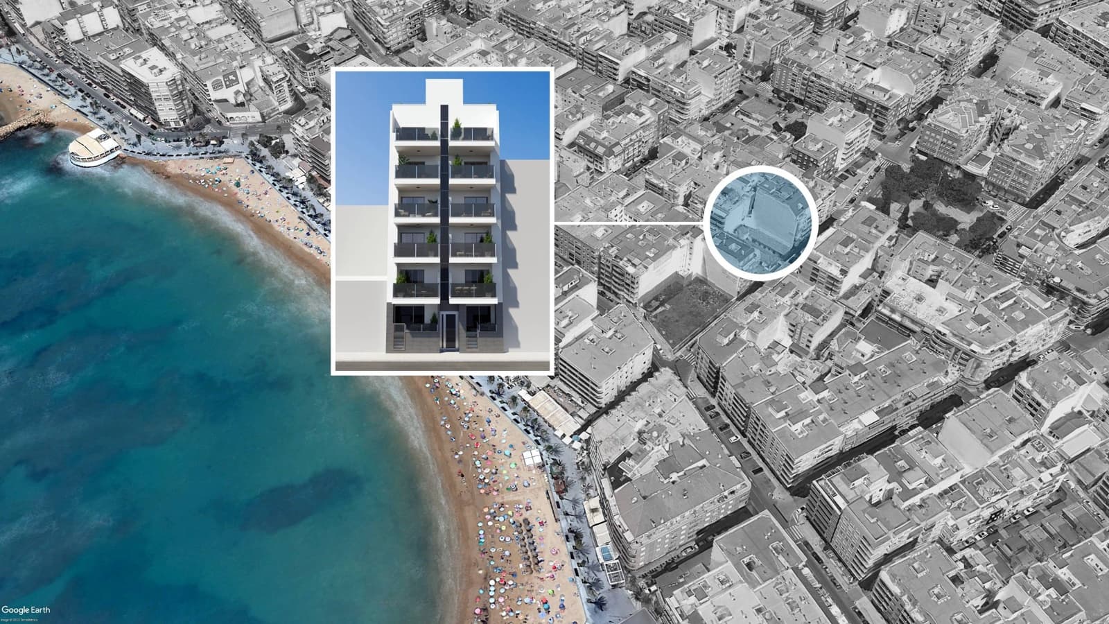 2 makuuhuone Huoneisto myytävänä paikassa Torrevieja mukana uima-altaan - 279 000 € (Ref: 8886238)