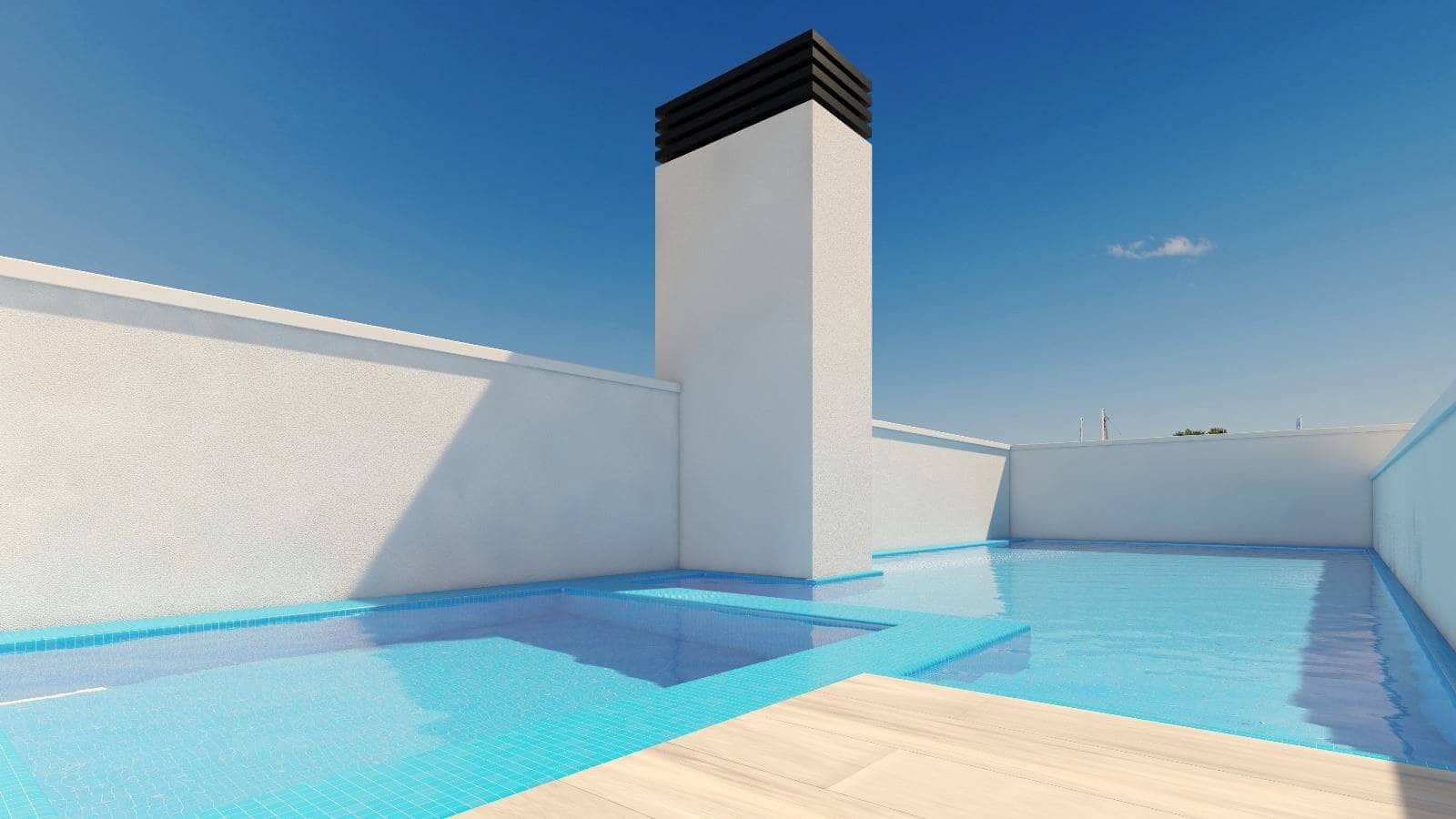 2 makuuhuone Huoneisto myytävänä paikassa Torrevieja mukana uima-altaan - 279 000 € (Ref: 8886238)