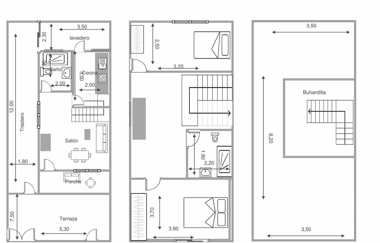 2 camera da letto Villetta Bifamiliare in vendita in Lo Pagan con piscina - 210.000 € (Rif: 9021117)