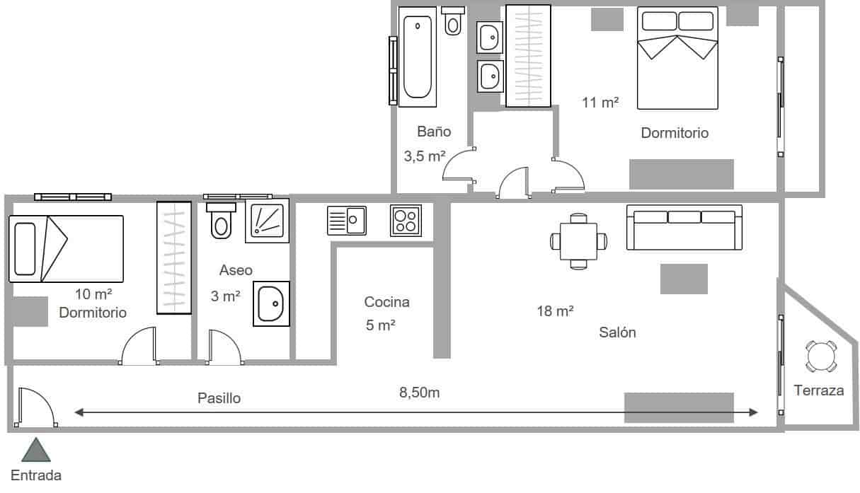 2 soveværelse Lejlighed til salg i San Pedro del Pinatar med swimmingpool garage - € 149.000 (Ref: 9141702)