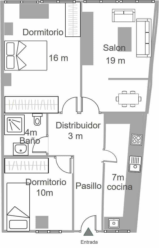 2 sypialnia Mieszkanie na sprzedaż w Lo Pagan z basenem garażem - 154 900 € (Ref: 9149402)