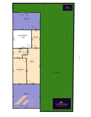 2 sypialnia Dom szeregowy na sprzedaż w Mil Palmeras, Pilar de la Horadada z basenem garażem - 234 900 € (Ref: 9262717)