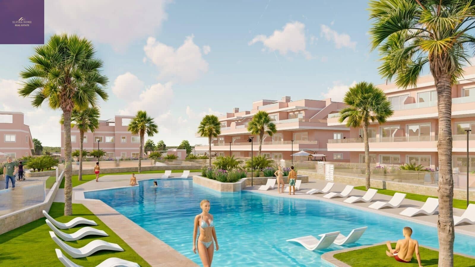 3 soverom Rekkehus til salgs i Pilar de la Horadada med svømmebasseng - € 309 900 (Ref: 9282304)