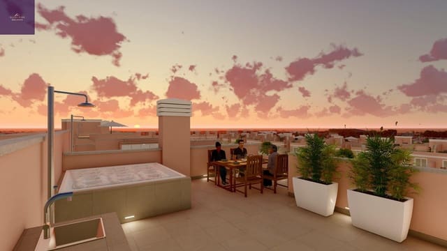 3 sovrum Radhus till salu i Pilar de la Horadada med pool - 309 900 € (Ref: 9282304)