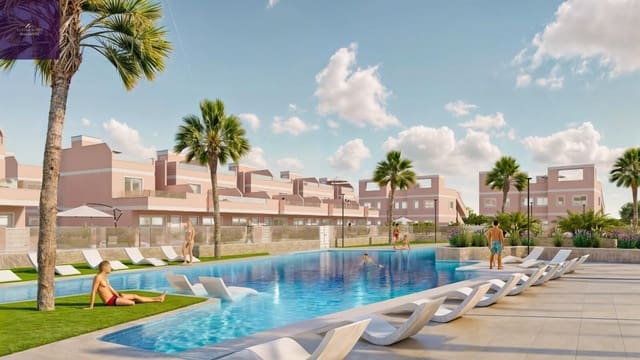 3 sovrum Radhus till salu i Pilar de la Horadada med pool - 309 900 € (Ref: 9282304)