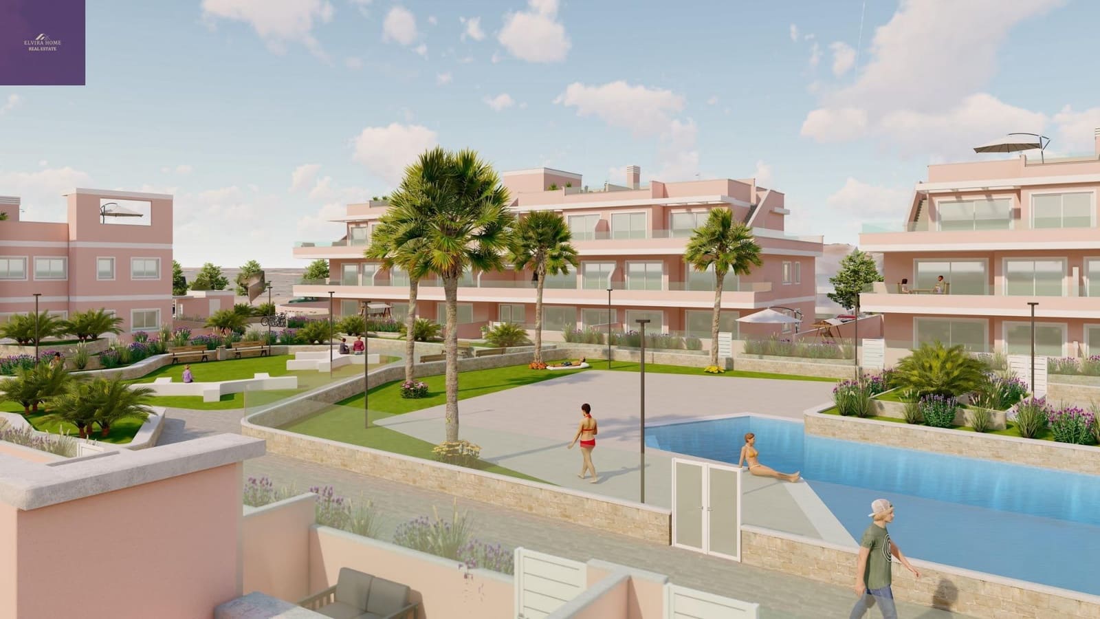 3 soverom Rekkehus til salgs i Pilar de la Horadada med svømmebasseng - € 309 900 (Ref: 9282304)