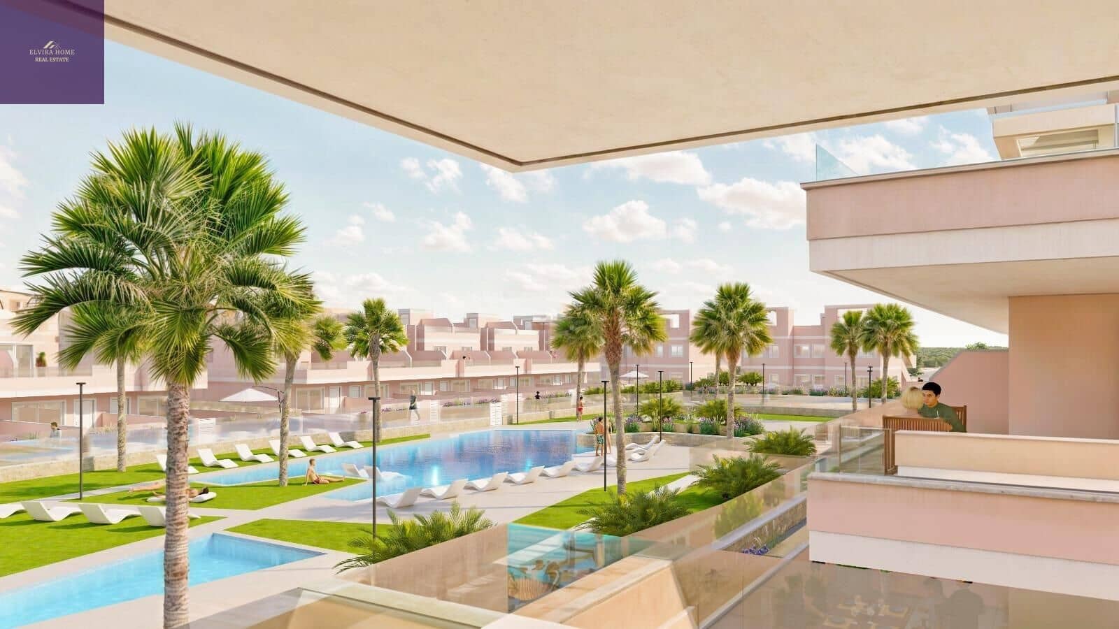 3 soverom Rekkehus til salgs i Pilar de la Horadada med svømmebasseng - € 309 900 (Ref: 9282304)