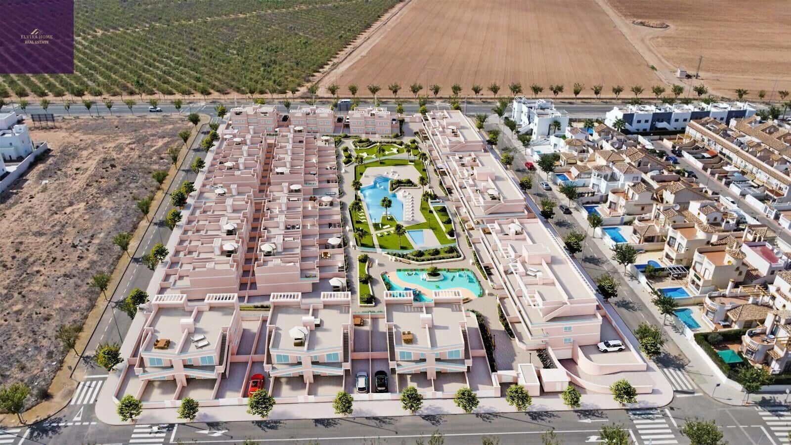 3 soverom Rekkehus til salgs i Pilar de la Horadada med svømmebasseng - € 309 900 (Ref: 9282304)