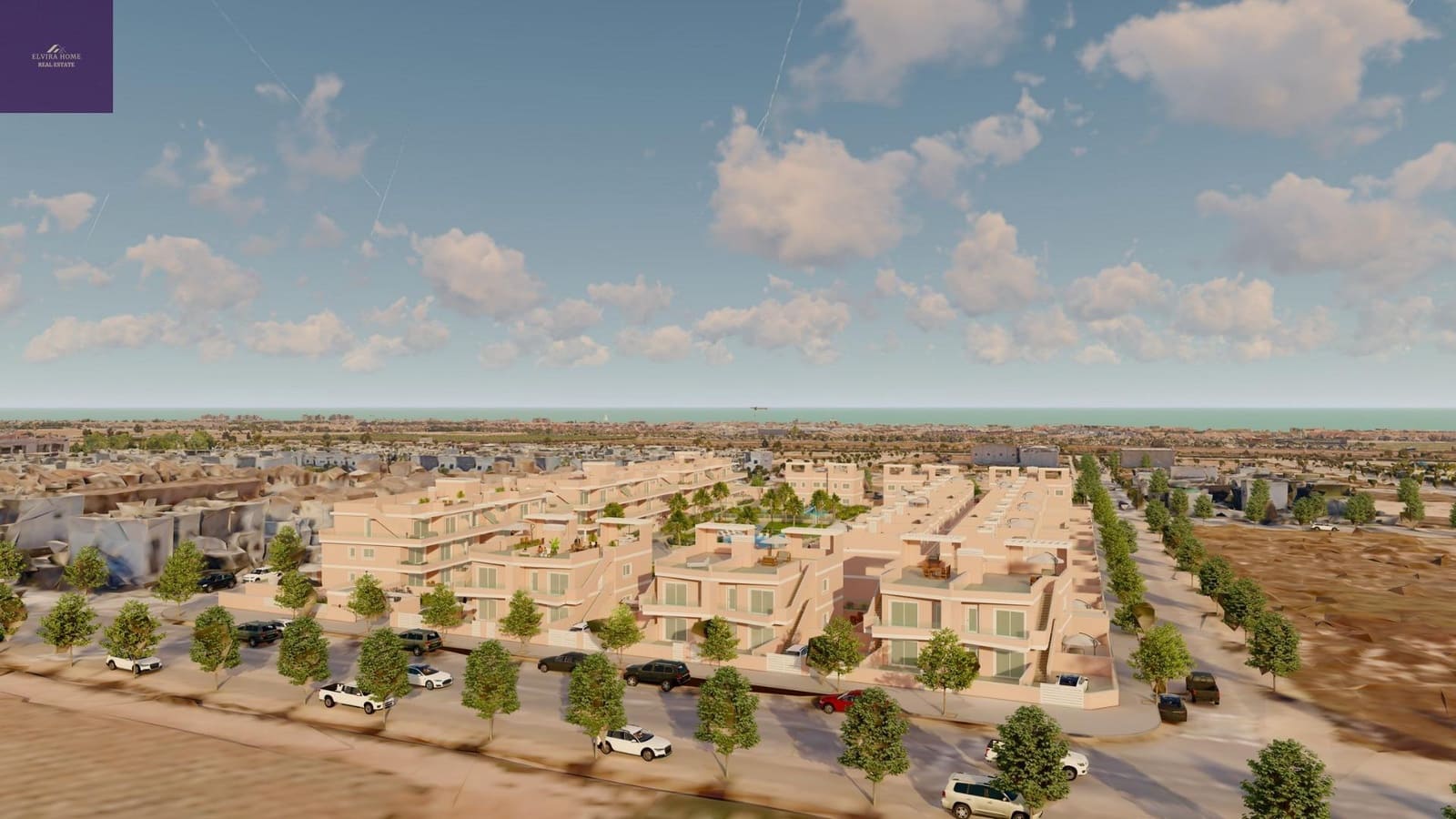 3 soverom Rekkehus til salgs i Pilar de la Horadada med svømmebasseng - € 309 900 (Ref: 9282304)