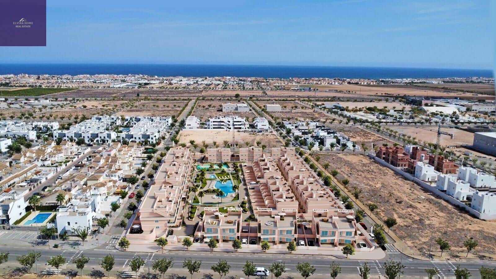 3 soverom Rekkehus til salgs i Pilar de la Horadada med svømmebasseng - € 309 900 (Ref: 9282304)