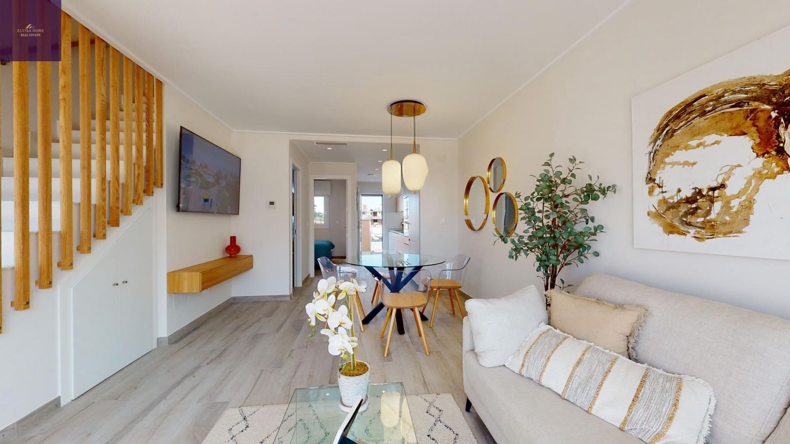 3 soverom Rekkehus til salgs i Pilar de la Horadada med svømmebasseng - € 309 900 (Ref: 9282304)