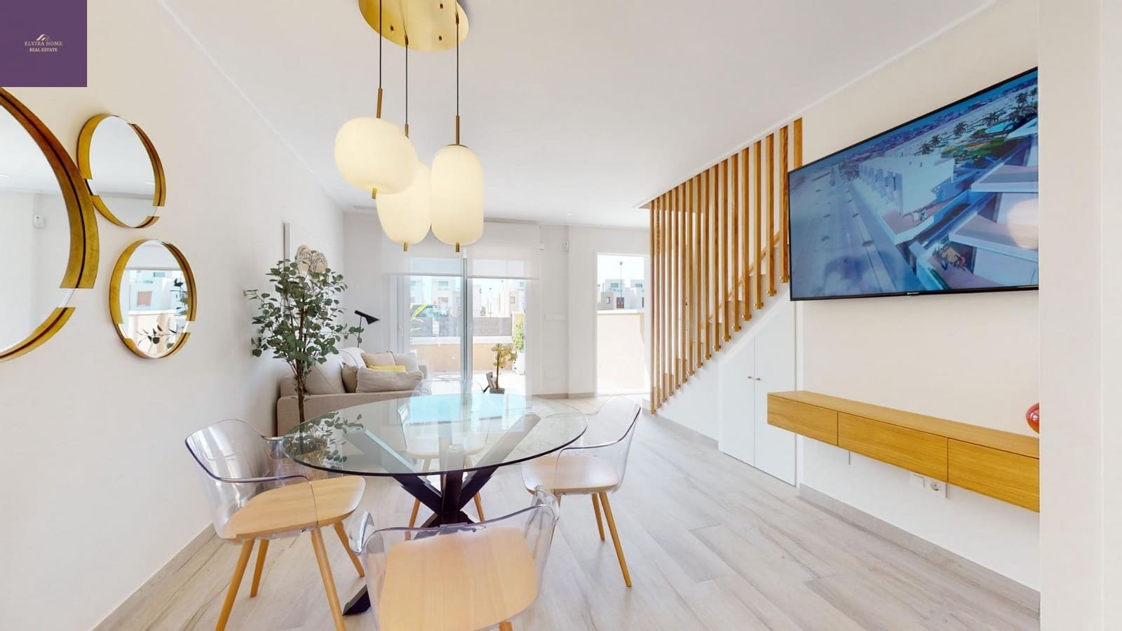 3 soverom Rekkehus til salgs i Pilar de la Horadada med svømmebasseng - € 309 900 (Ref: 9282304)