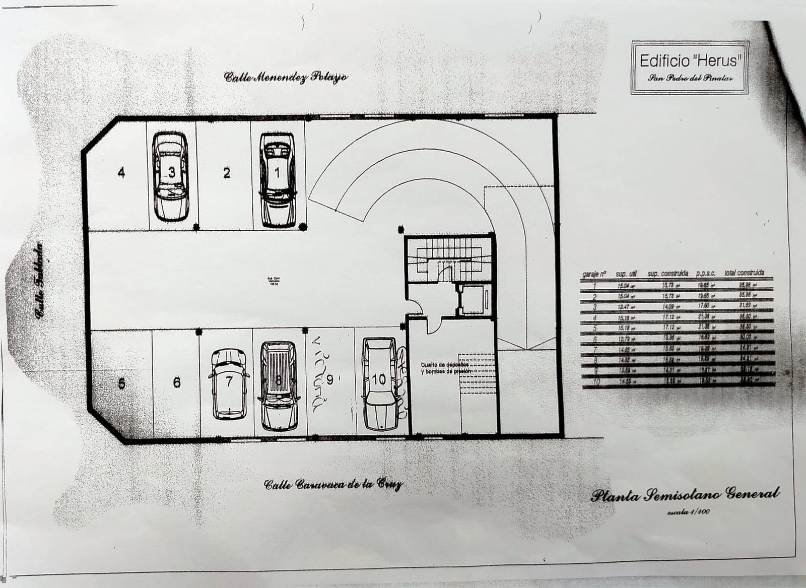 Autotalli myytävänä paikassa San Pedro del Pinatar - 9 000 € (Ref: 9630156)