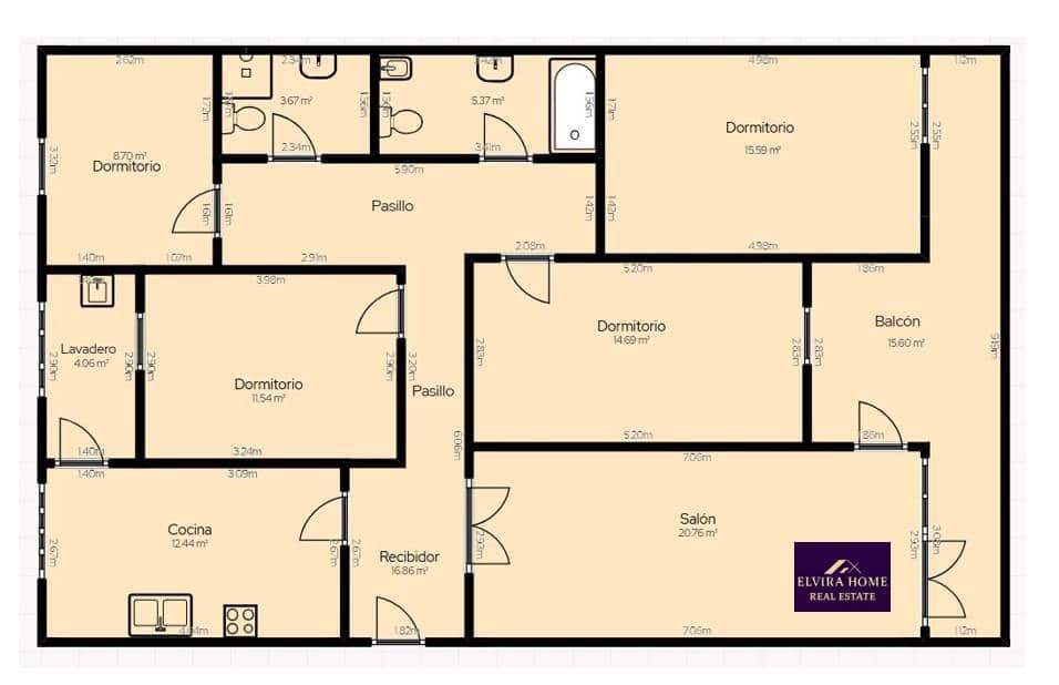 4 bedroom Apartment for sale in Pilar de la Horadada with garage - € 199,900 (Ref: 9808094)