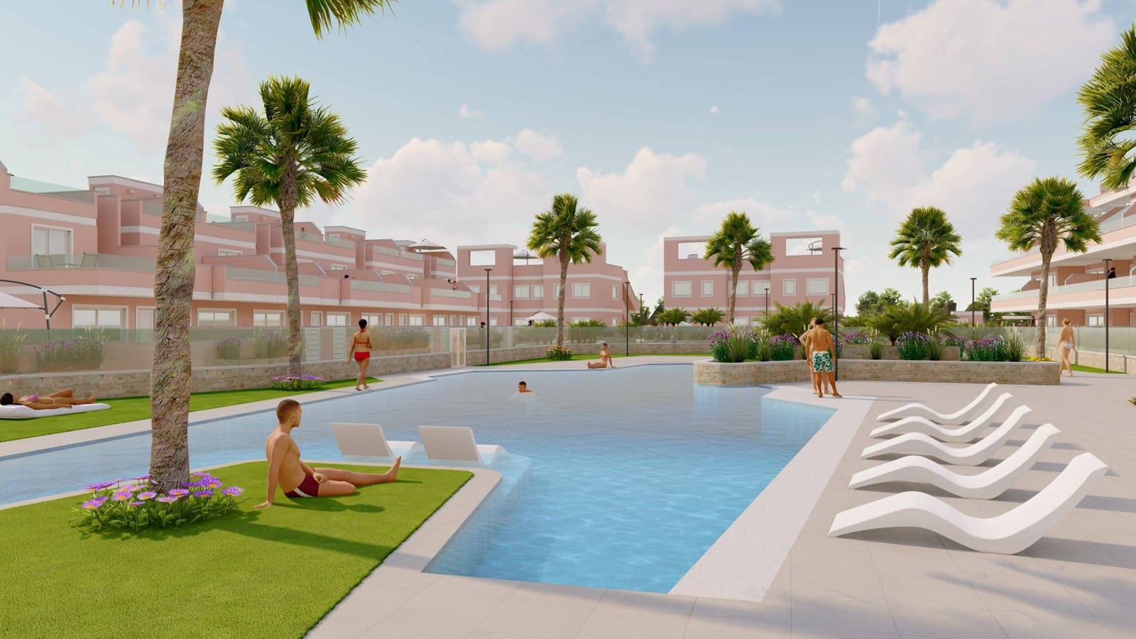 3 bedroom Terraced Villa for sale in Pilar de la Horadada with pool - € 289,000 (Ref: 9831892)