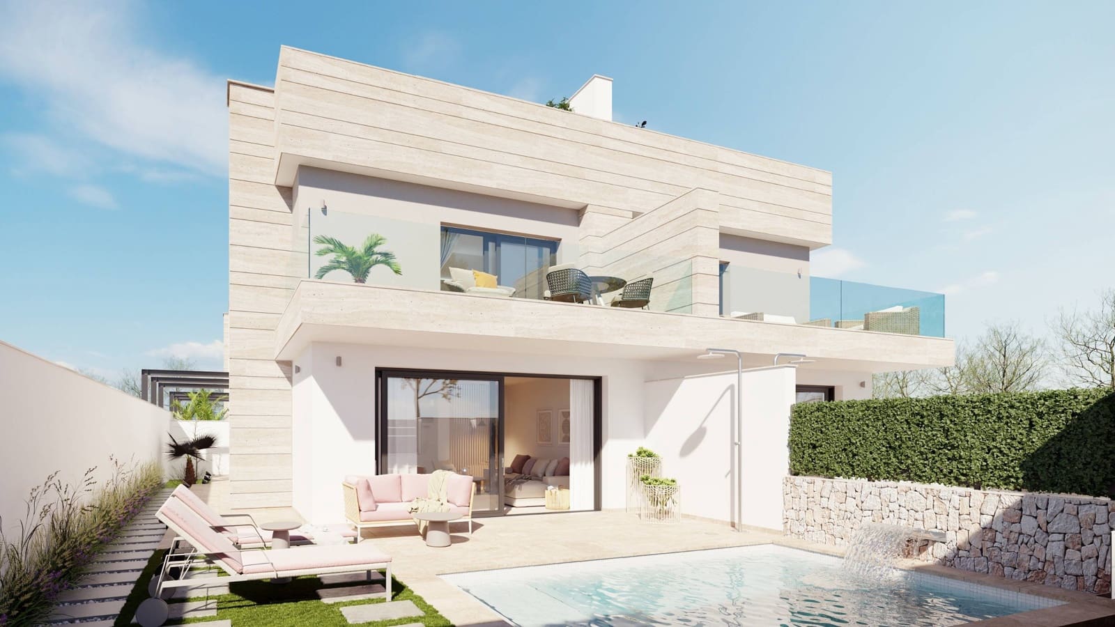 3 chambre Villa/Maison à vendre à San Pedro del Pinatar avec piscine - 449 000 € (Ref: 9831893)