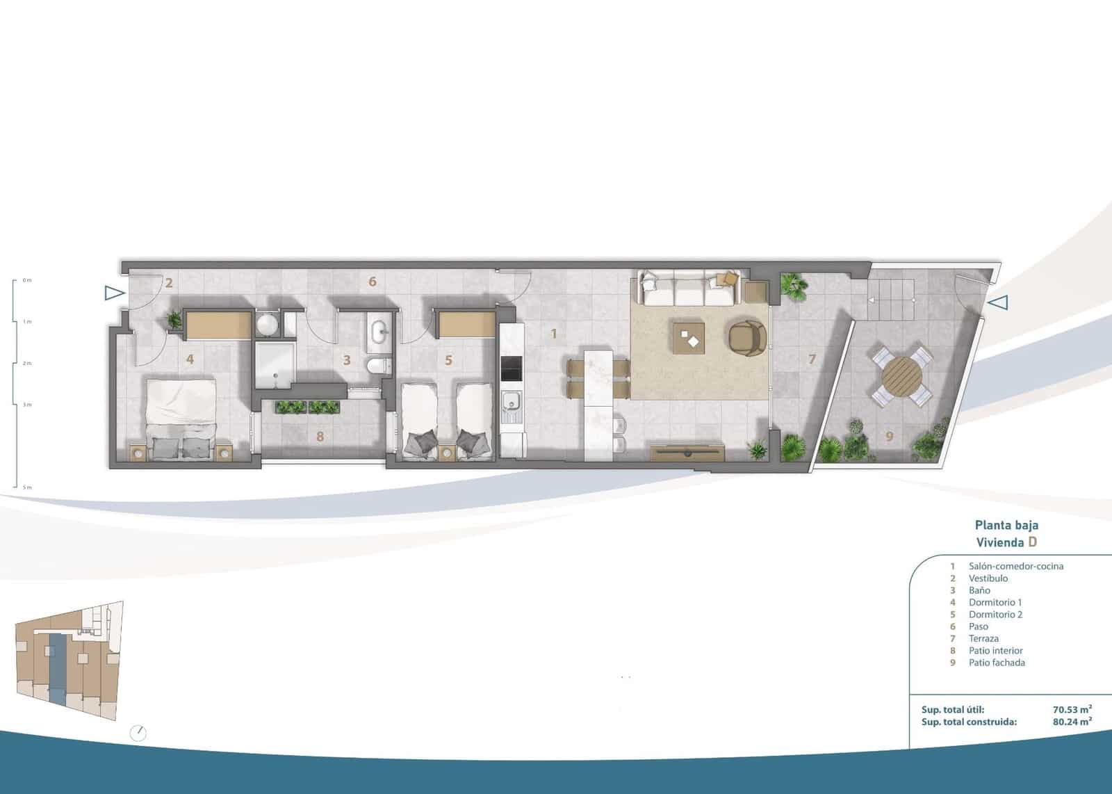 2 sypialnia Apartament na sprzedaż w Lo Pagan z basenem - 515 000 € (Ref: 9977424)