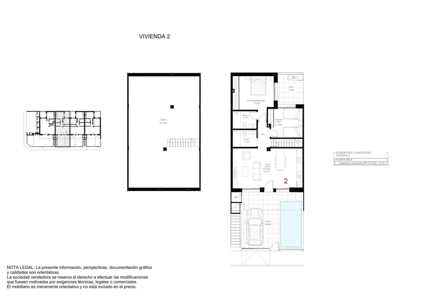 2 soveværelse Bungalow til salg i San Pedro del Pinatar med swimmingpool - € 319.900 (Ref: 9997200)