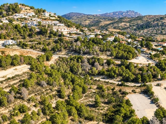 Działka budowlana na sprzedaż w Gargasindi, Calpe / Calp - 220 000 € (Ref: 10110949)