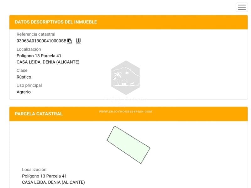 Terre non Aménagée à vendre à Jesus Pobre - 35 000 € (Ref: 8916978)