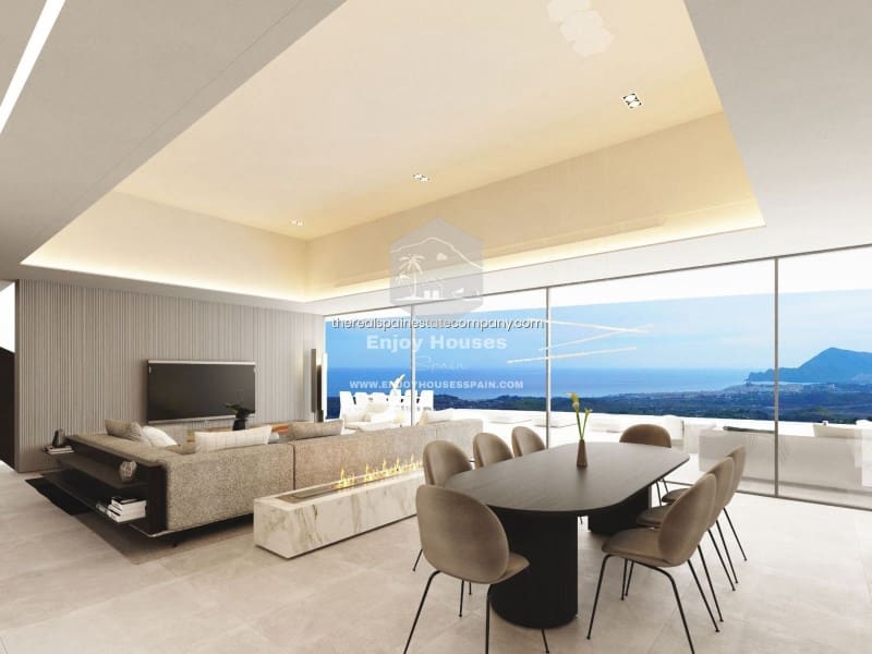 4 soveværelse Villa til salg i Altea la Vella med swimmingpool - € 2.100.000 (Ref: 8917040)