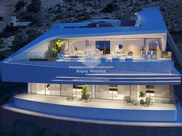 4 soveværelse Villa til salg i Altea la Vella, Altea med swimmingpool - € 2.100.000 (Ref: 8917040)