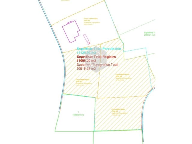 Tontti myytävänä paikassa Partides comunes - Adsubia, Javea / Xàbia - 1 350 000 € (Ref: 9265128)