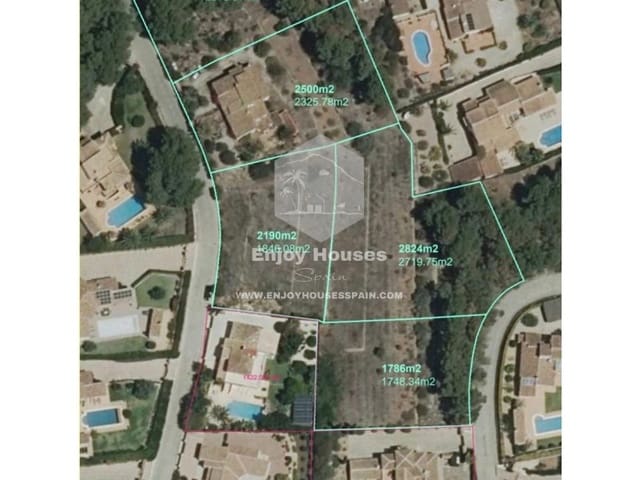 Tontti myytävänä paikassa Partides comunes - Adsubia, Javea / Xàbia - 1 350 000 € (Ref: 9265128)