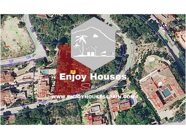 Bouwgrond te koop in Cap Martí - El Tossalet - Pinomar, Javea / Xàbia - € 275.000 (Ref: 9294349)