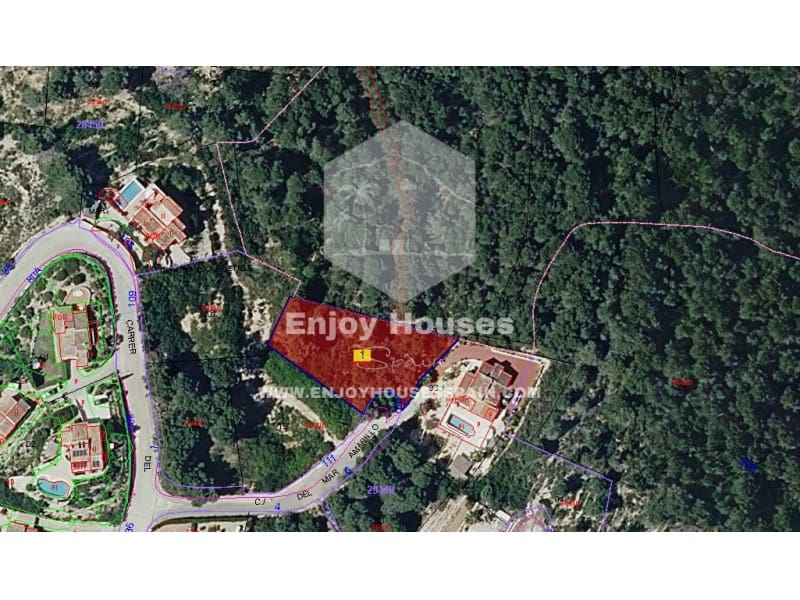 Tontti myytävänä paikassa Javea / Xabia - 160 000 € (Ref: 9371507)