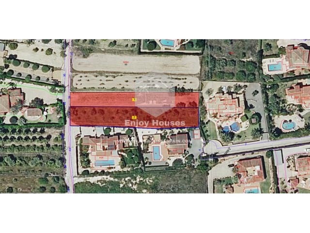 Terrain à Bâtir à vendre à Partida Tosal - Zona del Castellans, Javea / Xàbia - 265 000 € (Ref: 9378992)