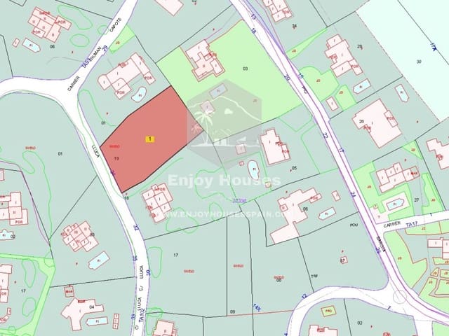 Byggegrund til salg i Partides comunes - Adsubia, Javea / Xàbia - € 400.000 (Ref: 9424189)