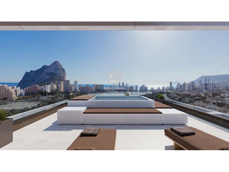 3 camera da letto Appartamento in vendita in Calpe / Calp con piscina - 1.015.000 € (Rif: 9473607)