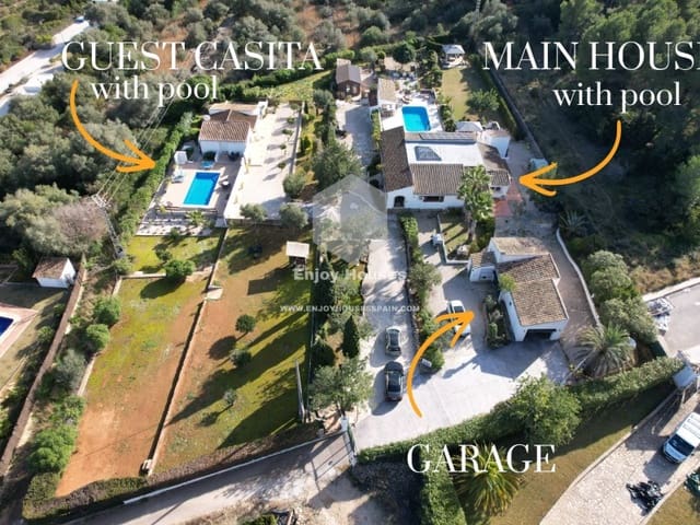 5 quarto Quinta/Casa Rural para venda em Partides comunes - Adsubia, Javea / Xàbia com piscina garagem - 1 600 000 € (Ref: 9511393)