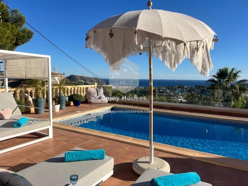 4 sypialnia Willa na sprzedaż w Moraira z garażem - 1 640 000 € (Ref: 9529136)