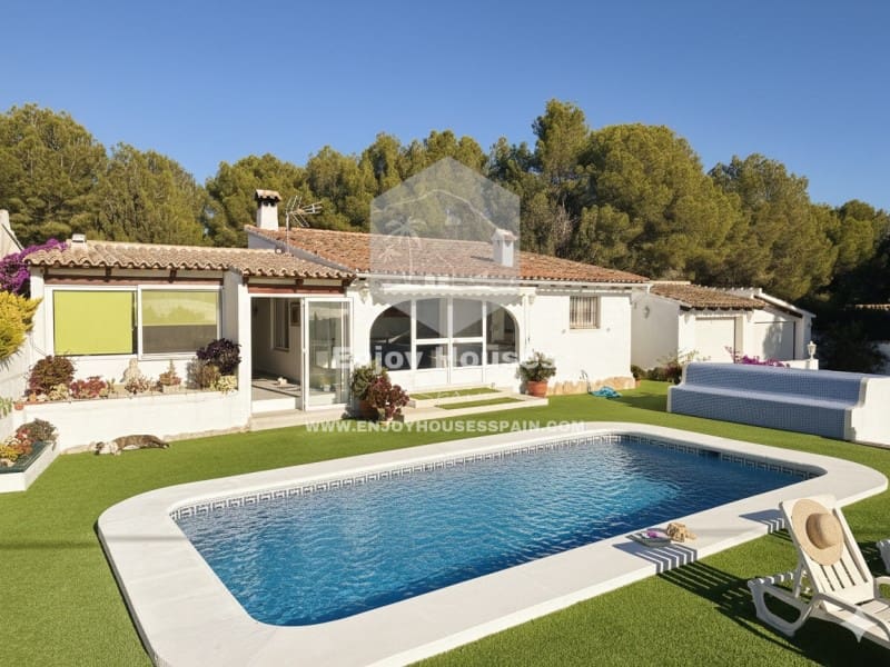 3 makuuhuone Huvila myytävänä paikassa Moraira - 850 000 € (Ref: 9591237)