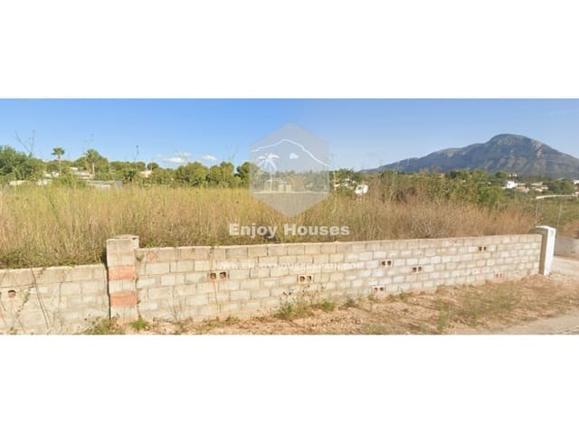 Tomt till salu i Partides comunes - Adsubia, Javea / Xàbia - 395 000 € (Ref: 9659223)