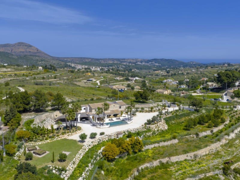 5 chambre Finca/Maison de Campagne à vendre à Moraira - 3 250 000 € (Ref: 9804156)