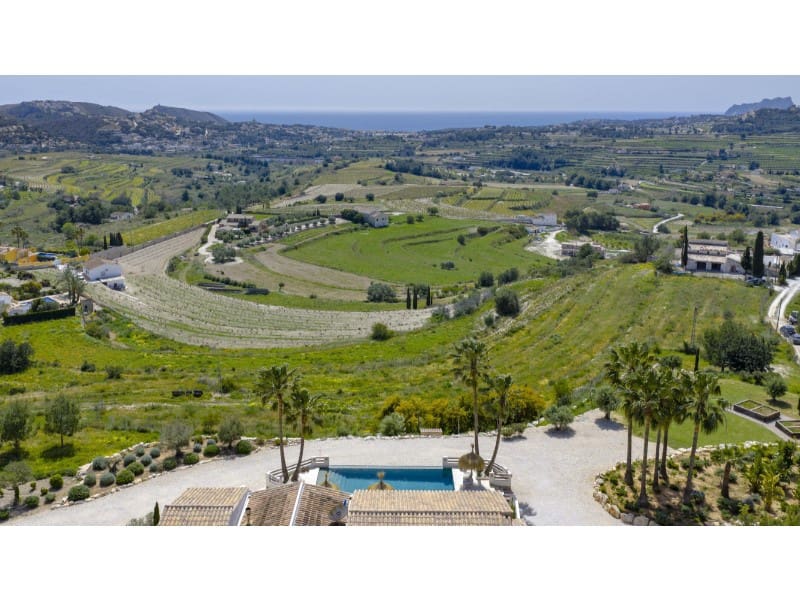 5 chambre Finca/Maison de Campagne à vendre à Moraira - 3 250 000 € (Ref: 9804156)