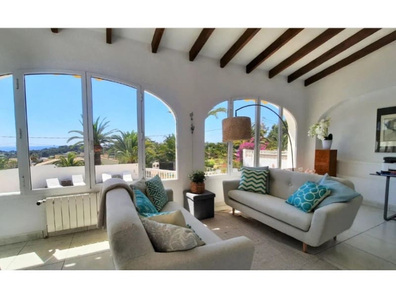 3 sypialnia Willa na sprzedaż w Moraira z basenem garażem - 895 000 € (Ref: 9811423)