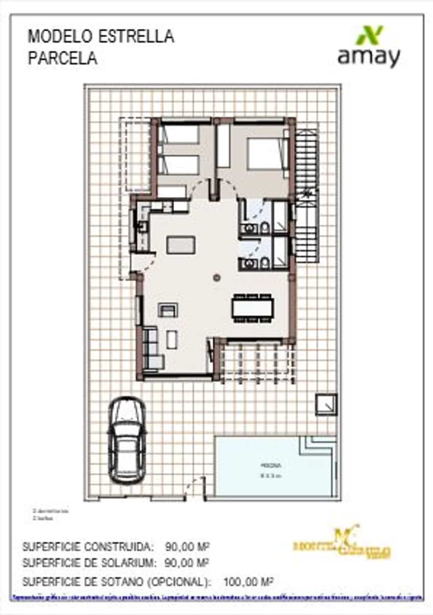 3 bedroom Villa for sale in Vera with pool garage - € 459,000 (Ref: 8927205)