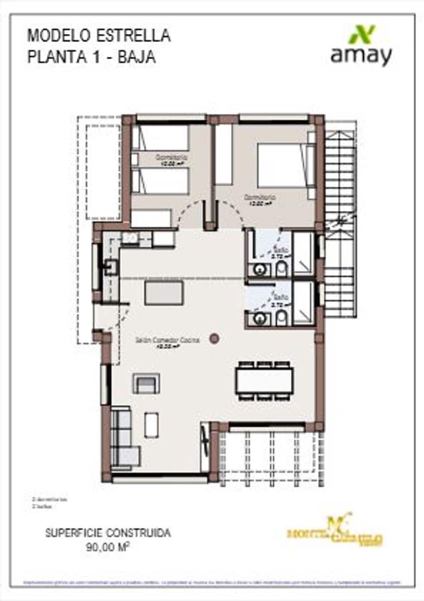 3 bedroom Villa for sale in Vera with pool garage - € 459,000 (Ref: 8927205)