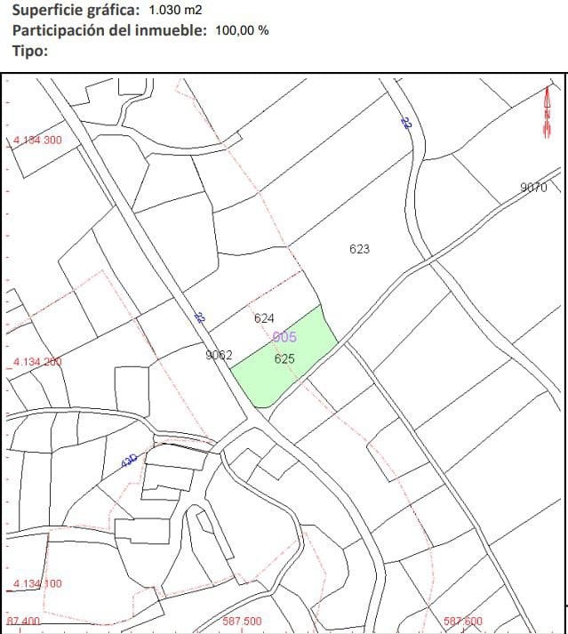 Undeveloped Land for sale in Zurgena - € 35,000 (Ref: 9012514)