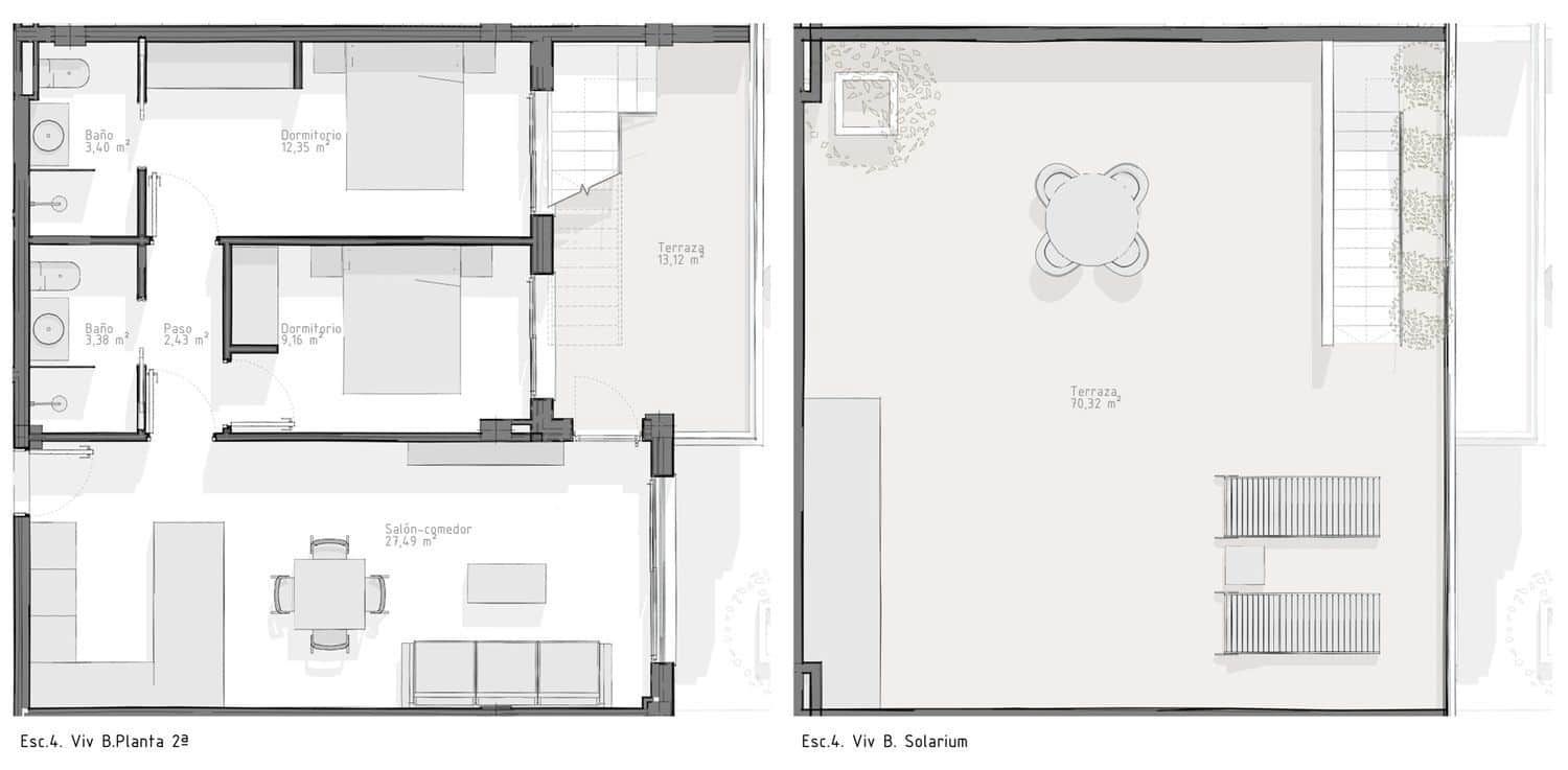 2 soveværelse Lejlighed til salg i Aguilas med garage - € 228.000 (Ref: 9040507)