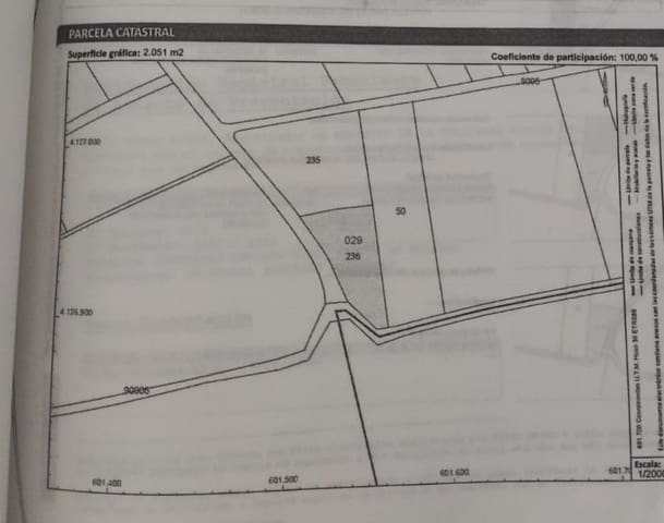 Terreno Não Urbanizado para venda em Cuevas del Almanzora - 36 000 € (Ref: 9473765)