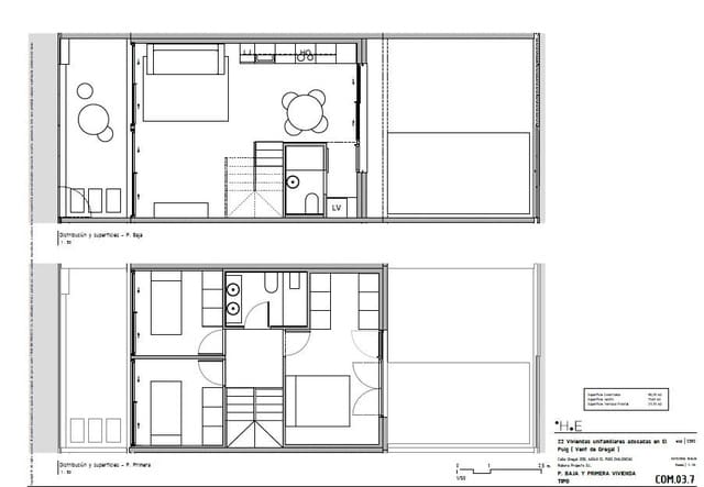 3 bedroom Terraced Villa for sale in Puig with pool garage - € 395,000 (Ref: 10004201)